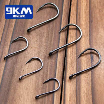 9KM High Carbon Steel Fishhooks