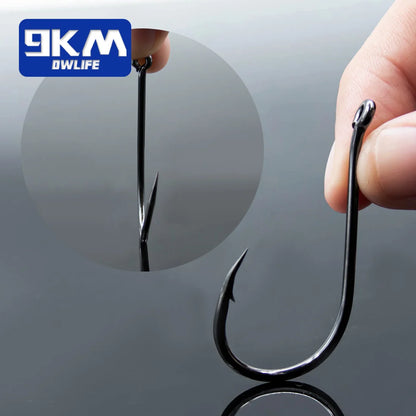 9KM High Carbon Steel Fishhooks